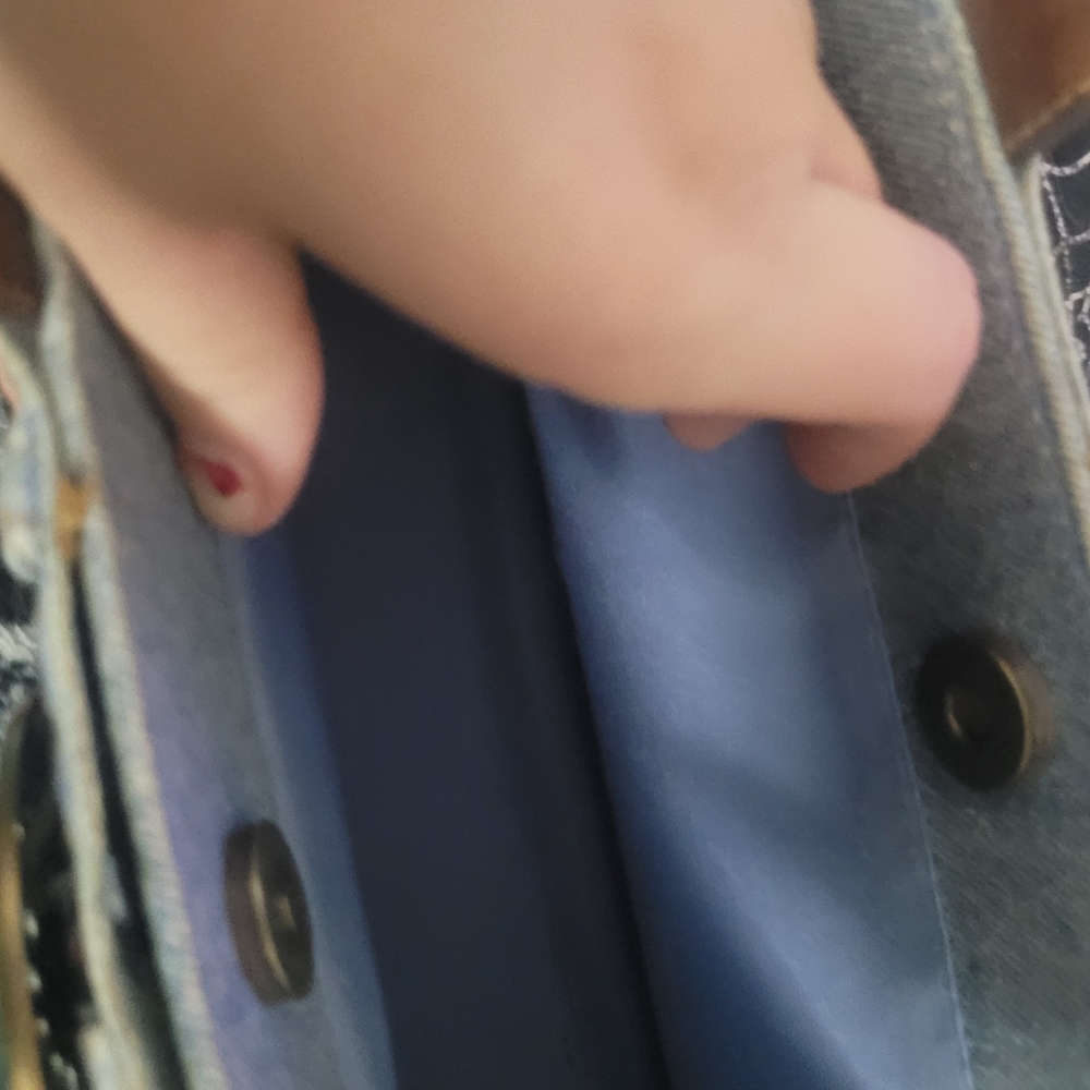SHEIN Denim and Brown Shoulder Bag - Picture 10 of 10